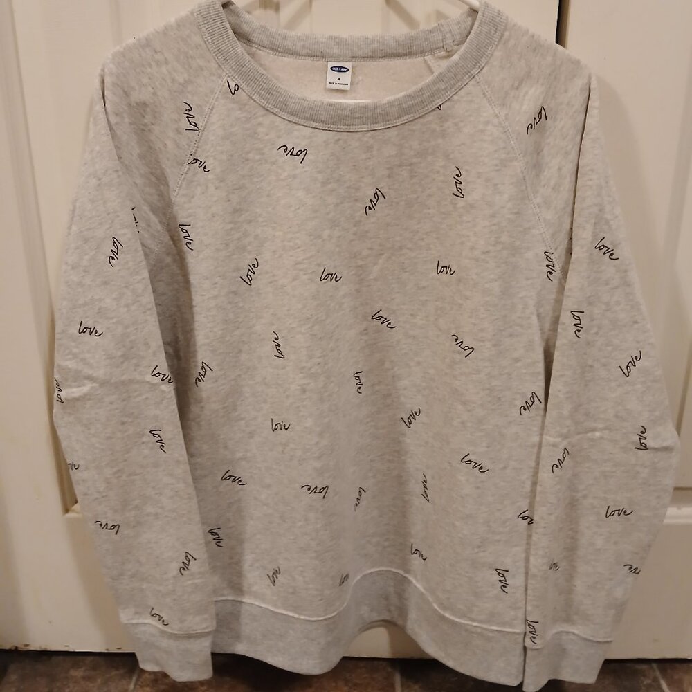 Old Navy "Love" Sweatshirt